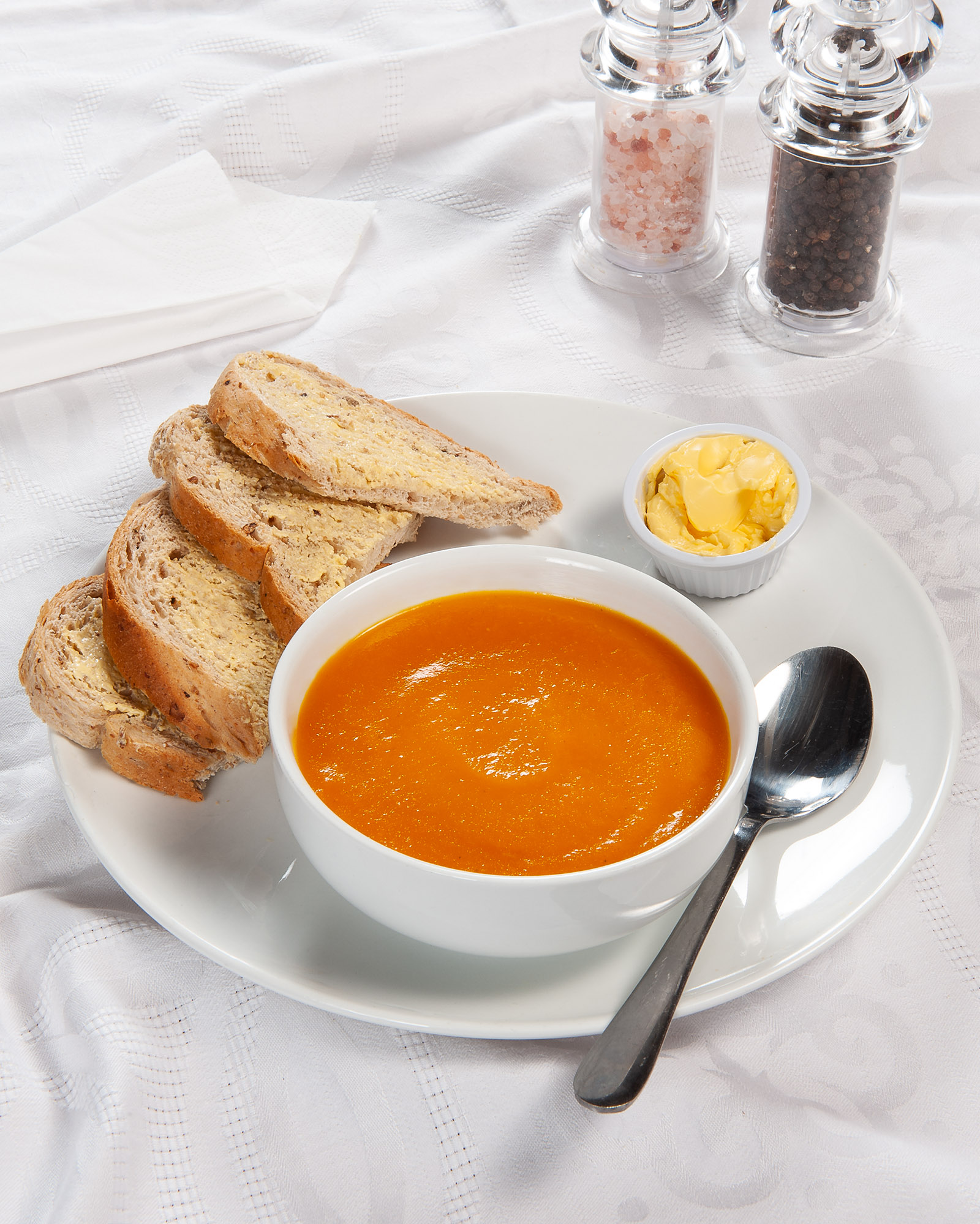 Tomato Soup and bread