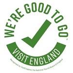 We're good to go Visit England logo